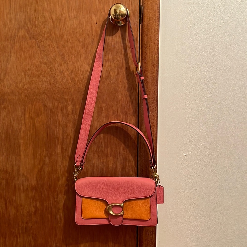 Coach Tabby Pink and Orange